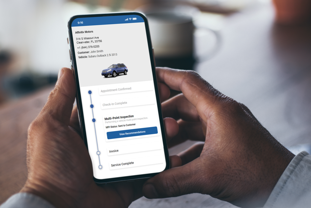Capital7 RO Tracker on Mobile Device