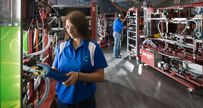 Yas Marina supporting the instrumentation and process control technology program at Odessa College.