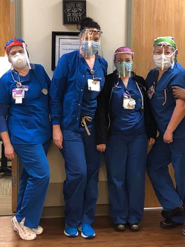 3D-printing face shields for critical medical workers